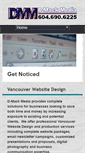 Mobile Screenshot of dmackmedia.com